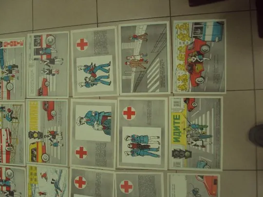 набор открыток знай и умей для школьников гаи увд хмельницкий 1981 3 комплекта №9348 Інтернет-аукціон