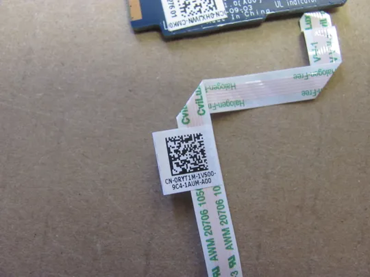 номер0986-22 плата кнопки вкл Кнопкова плата Кнопковий модуль Плата управління кнопками Плата кнопки живлення Laptop Power button board LS-H276P 0HXJMN 0RYT1M для Dell Precision 7540 M7540 7730 7740 оригінал Продаж