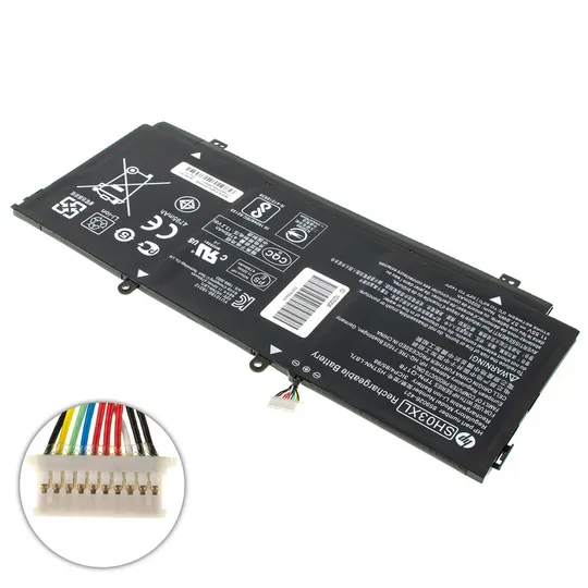 Купити Оригінальна батарея для ноутбука HP SH03XL (Spectre X360 13-AC, 13-AB) 11.55V 5020mAh 57.9Wh Black