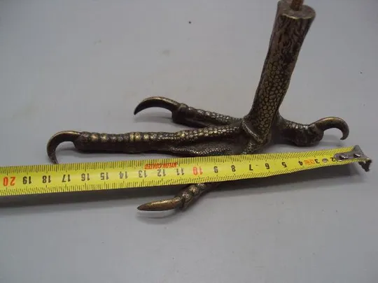 Подсвечник птичья лапа птицы Хенненберг Варшава Hennenberg Warszawa размер 9,5-10,5х18х8 см (№976) З аукціону