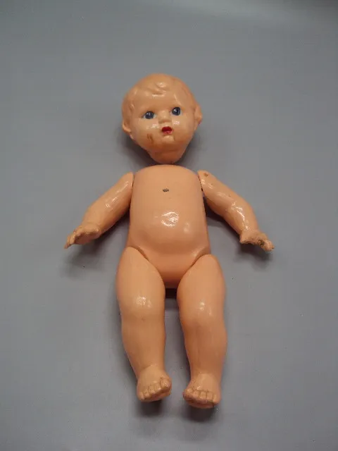 Кукла пупсик целлулоид ОХК ссср куколка пупс рельефные волоссы высота 28 см №15633 Ціна