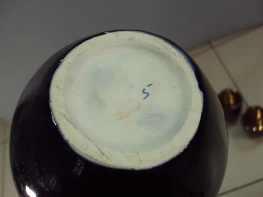 Коньячный набор штоф графин и стопки кобальт позолота фарфор лот высота 22 см, рюмки 6х4,6 см №13037 Характеристики