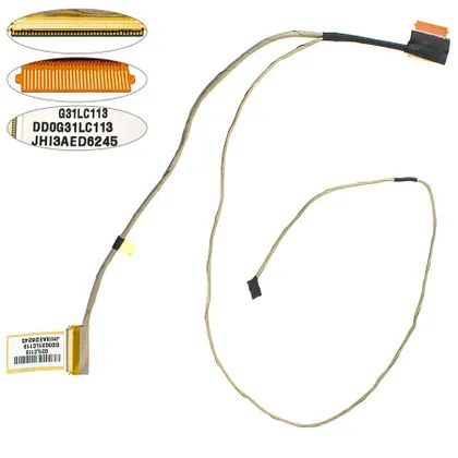 фото, Шлейф матриці для ноутбука HP (14-AL, 14-AV, TQN-Q171), 40pin LED (DD0G31lC113)