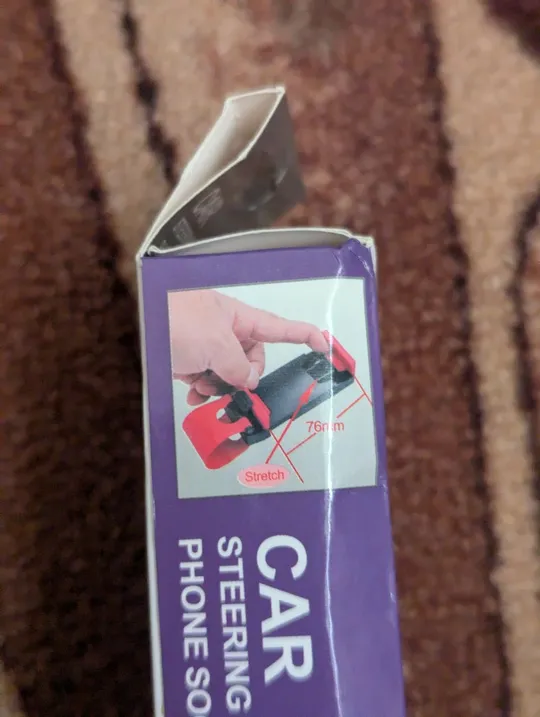 Тримач для смартфону, автомобільний, на руль Де купити