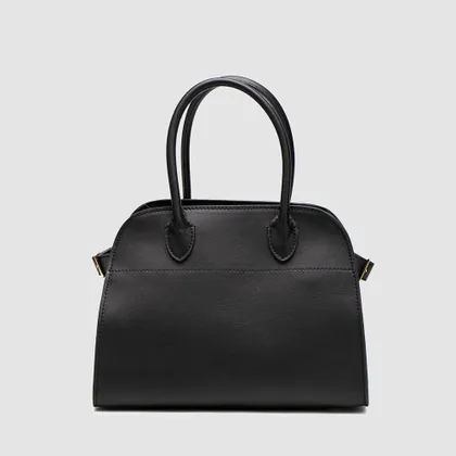 фото, Сумка The Row Soft Margaux 26 Bag in Leather Black  99718