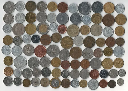 Монети світу 93 шт. без повторів Ціна
