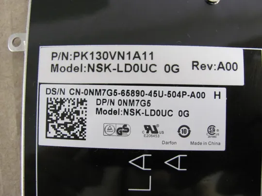 356-12 клавіатура робоча 0NM7G5 PK130VN1A11 для  Dell Latitude E7440  7440 E7240 оригінал Інтернет-аукціон