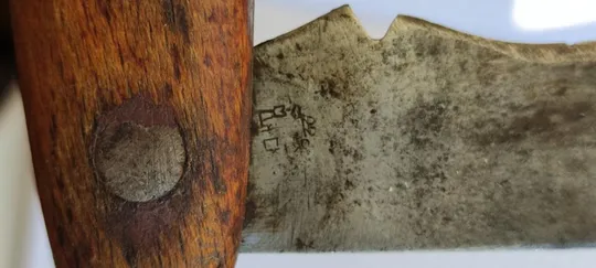 Нож большой садовый из СССР, хорошее состояние , без люфта, возможно 1960-е годы kb349 Де купити