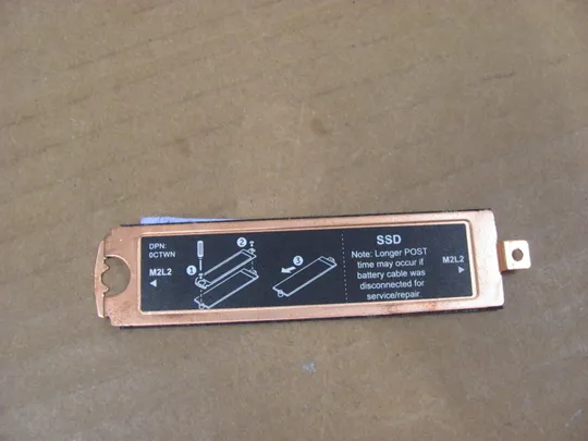 863-14 кріплення SSD для Dell Latitude 5520 5530 5531 Precision 3570 3571 оригінал Ціна