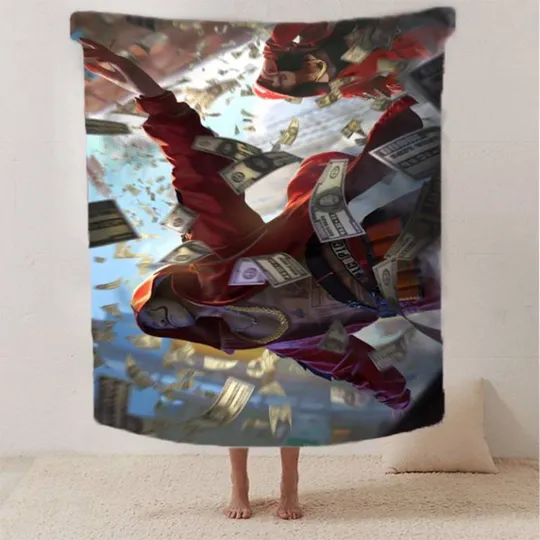 Купити Плед 3D Бумажный дом 2613_B 12472 135х160 см