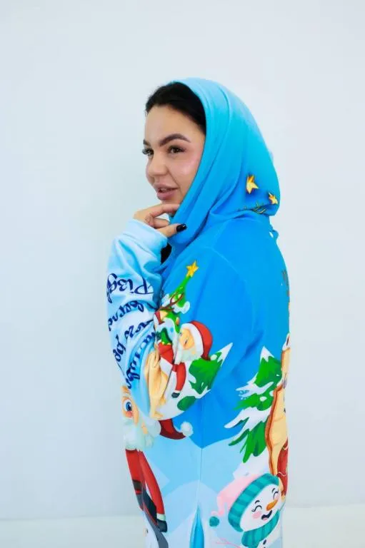 Кигуруми для взрослых Oversize 3D Новогодняя сказка 3276_3_170 17052 170 см З аукціону