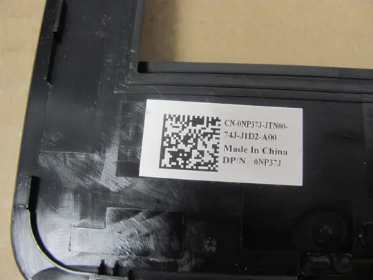 номер0205-18 рамка матриці,matrix frame,Окантовка дисплея,Рамка екрана,Корпус рамка матриці 0NP37J  AP1P6000500 для  Dell Inspiron 5567 5767 15R  Оригінал Де купити