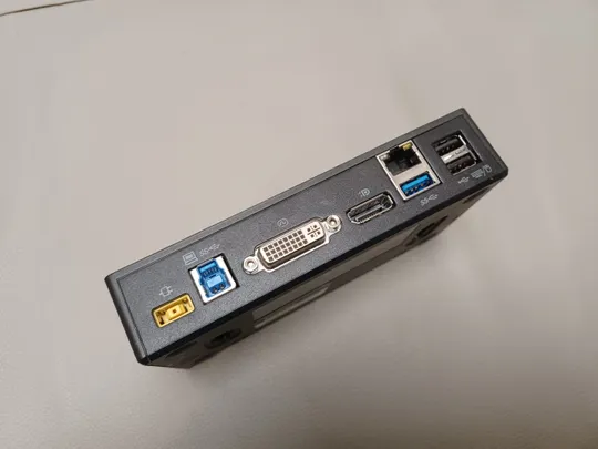 0856 Док-станція Lenovo ThinkPad 03X7130 USB 3.0 Pro dk1522 Ethernet Стан Нового НІМЕЧЧИНА З аукціону