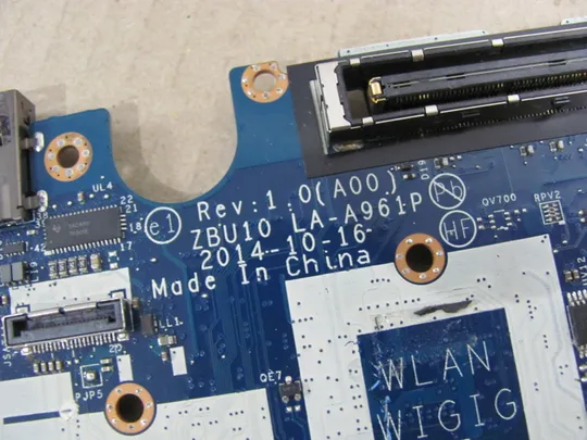356-26 материнська плата РОБОЧА ZBU10 LA-A961P SR23X  i5-5300U для Dell Latitude P40G  E7450 7450  оригінал Недорого