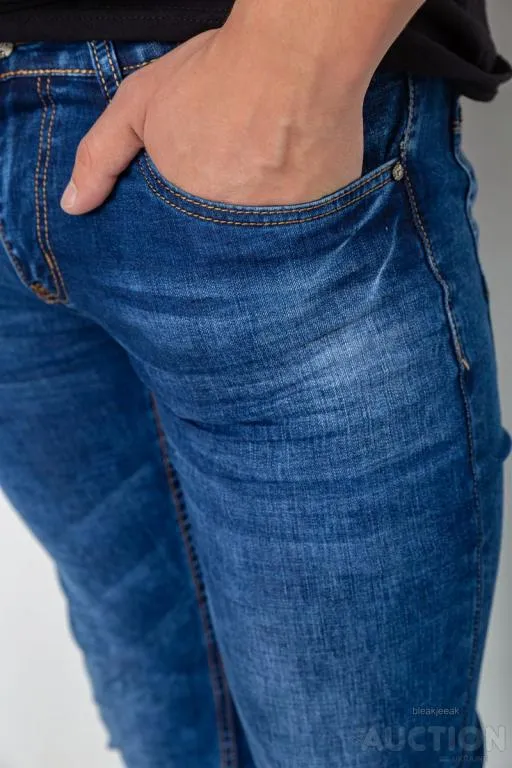 Джинсі мужские, цвет синий, 243R4038 Де купити