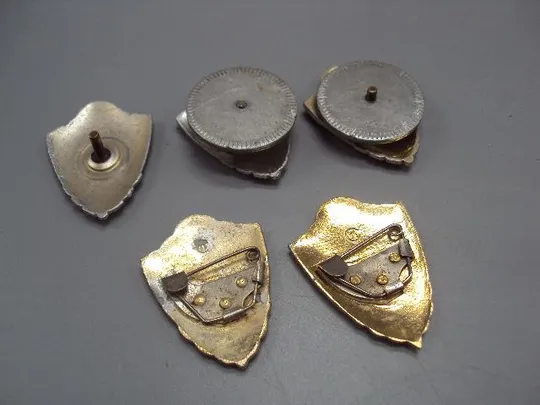 знак классность 3 вс ссср винт, заколка лот 5 шт №15215 Характеристики