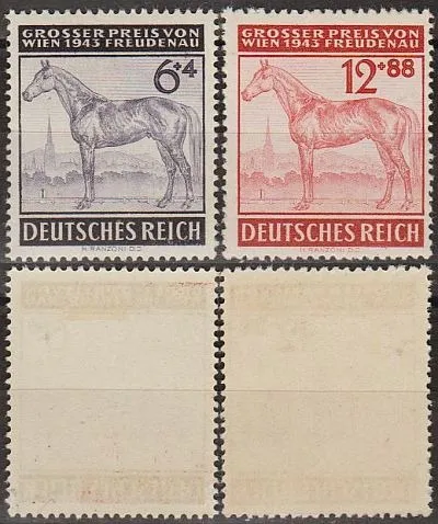 1943 - Рейх - Турнір у Відні Mi.857-58 * Ціна