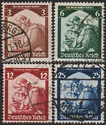 фото, 1935 - Рейх - Повернення Саара Mi.565-68 _14.0 €
