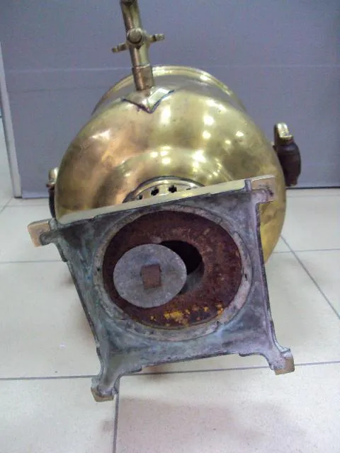 Самовар трактирный банка Баташевы Тула большой высота 69 см, диаметр 32 см №13936 Недорого