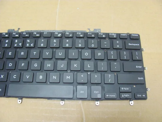 номер0971-7 клавіатура ДОНОР 0WDHC2 для DELL XPS 15 7590 9550 9560 9570 Inspiron 7568 2-in-1 7558 Precision 5510 5520 5530 5540  оригінал З аукціону