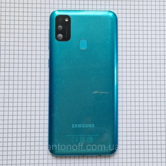 Задня кришка Samsung M215F Galaxy M21 зі сканером оригінал з розборки Ціна