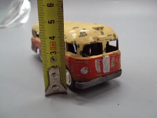 Купити Модель машинка бус ЗИС-155 или ЗИС-154 автобус транспорт 50-е года заводная металл 4,5х12 см №15601