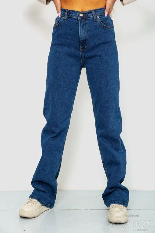 Джинсы женские, цвет синий, 244R410-2024 Ціна