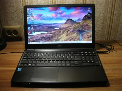 фото, Acer TravelMate P255-M Матовий 15.6" І3-4010U 4x1.70ГГц 8ГБ/500ГБ BT Рoбоча Батарея НОВІ Клавіатура та 96Вт Б/Ж з США #1