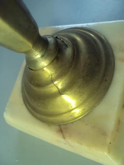 Подсвечник на подставке высота 18,5 см (№ 714) З аукціону