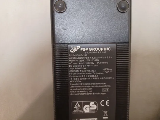 Купити 0642 адаптер живлення  FSP120-AFB 48V 2.5A  НІМЕЧЧИНА