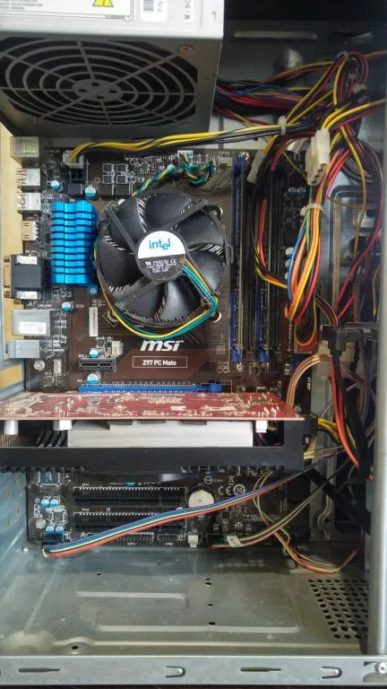 Системный блок MSI Z97 MILITARY Intel G3240 + память 8Gb DDR3 + видеокарта GF 250GTS + HDD 320Gb Інтернет-аукціон