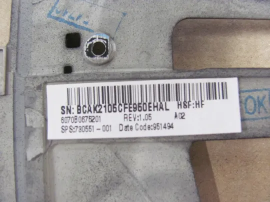 513-1 Кришка дно піддон корпуса 6070B0675201 730551-001 для HP Elitebook 820 G1 оригінал Торговий майданчик