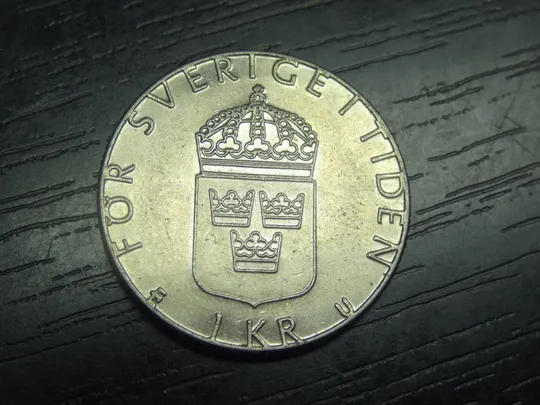 1 крона 1984 Швеція Ціна