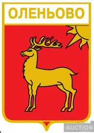 фото, значок геральдика Оленьово / Закарпатська область /.