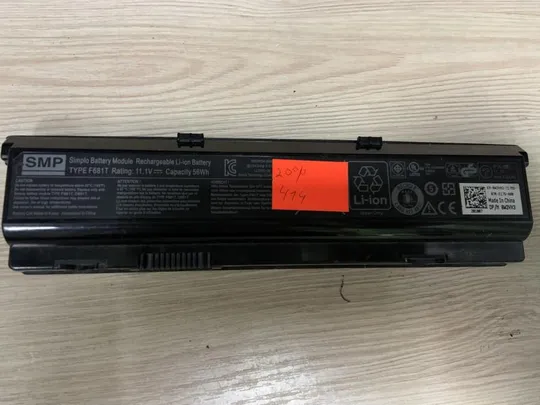414 DELL F681T Знос:20% Dell Alienware M15X, Dell Alienware P08G Ціна