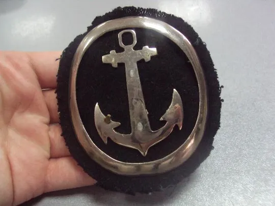 Купити милитария кокарда шеврон вмф ссср якорь дембельский №6023