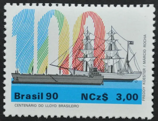 Бразилия Морской Транспорт 1990 Ціна