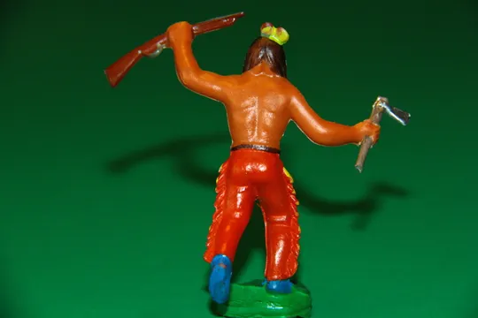 індіанець ГДР №077 ЧЕРВОНИЙ РІГ Ріхард Хопф КОНВЕРСІЯ З аукціону