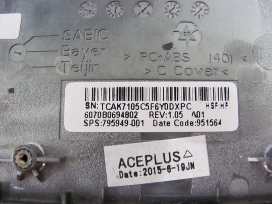 421-8 панель палмрест 6070B0694802 795949-001 для HP ZBook 14 G1 G2 оригінал На торгах