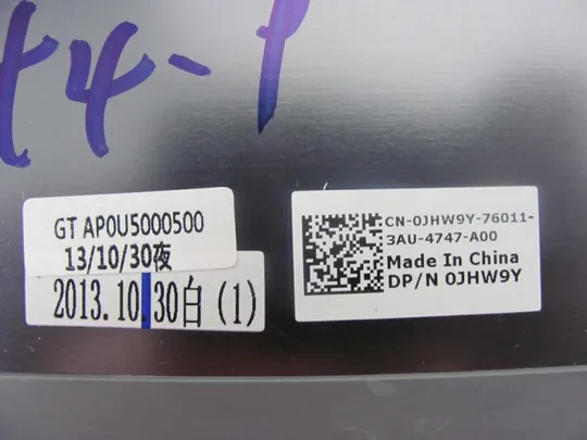№300-6 кришка матриці 0JHW9Y AP0U5000500 для Dell Inspiron 15 5521 3521 5535 5537 оригінал Де купити