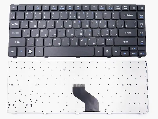 Клавиатура для ACER Aspire 4625, 4733, 4736, 4738, 4739, 4740, 4741, 4743, 4745, 4750 ( RU Black ). Ціна