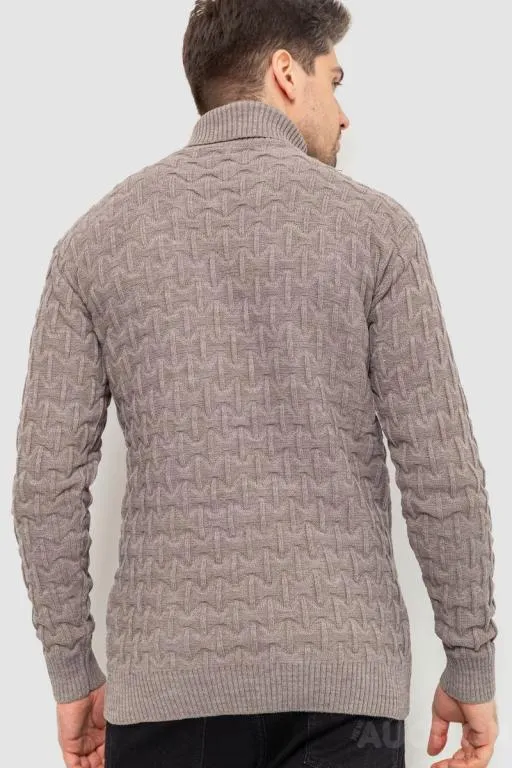 Гольф-свитер мужской, цвет мокко, 161R619 Продаж