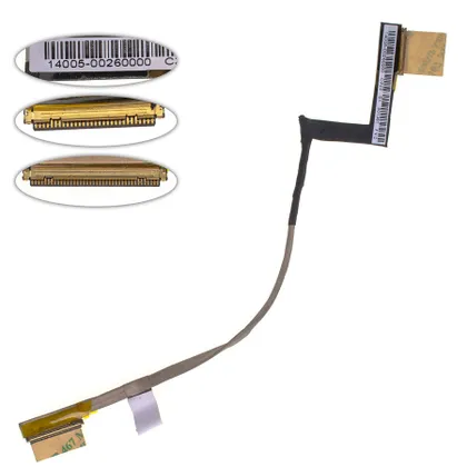 фото, Шлейф матриці для ноутбука ASUS (U44 series), LED (14005-00260000)