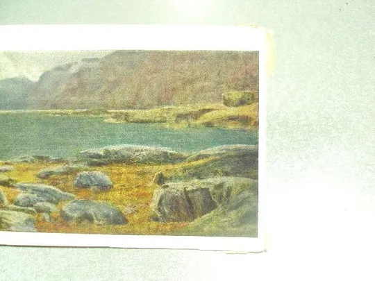 Купити открытка картина озеро в горах 1957 №12170