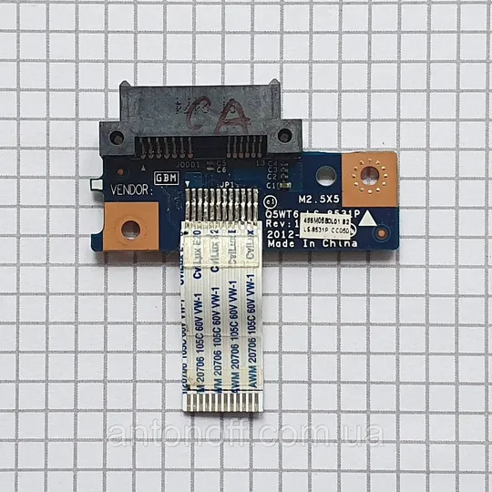 Купити DVD Sata плата перехідник Packard Bell ENTE11BZ / LS-8531P NBX00015200 оригінал з розборки