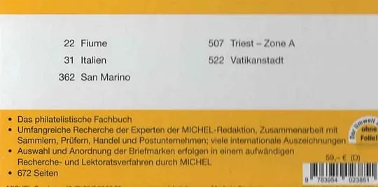 Купити 2022 - Каталог Michel - Апеннинский полуостров - *.pdf