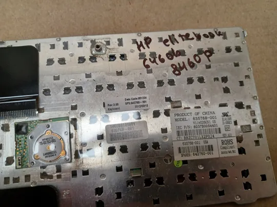 номер1079-6 клавіатура ДОНОР 635768-001 6037B0054401 для HP EliteBook 8460 8460p 8460w ProBook 6460 6460b 6470b 6475 оригінал Де купити