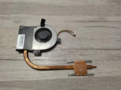 фото, Система охолодження (кулер) для ноутбука ASUS X55A, X55C (13GNBH1AM020)