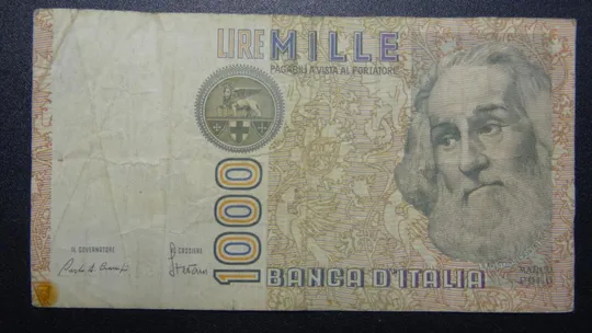 1000 лір Італія 1982 Ціна