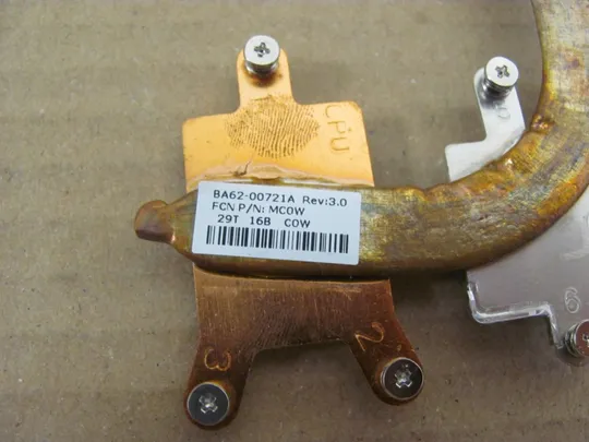 549-33 термотрубка охолодження BA62-00721A для SAMSUNG NP530 530U NP530U4C оригінал З аукціону